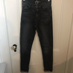 Faded Black Lucky Skinny Jeans